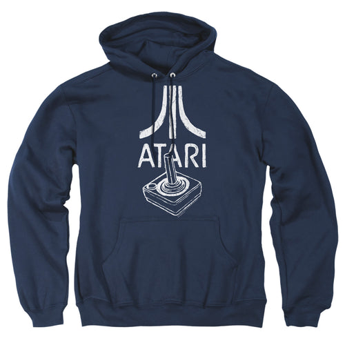 Atari Joystick Logo Navy Pullover Hoodie