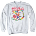 Candy Land To the Candy Castle White Crewneck Sweatshirt