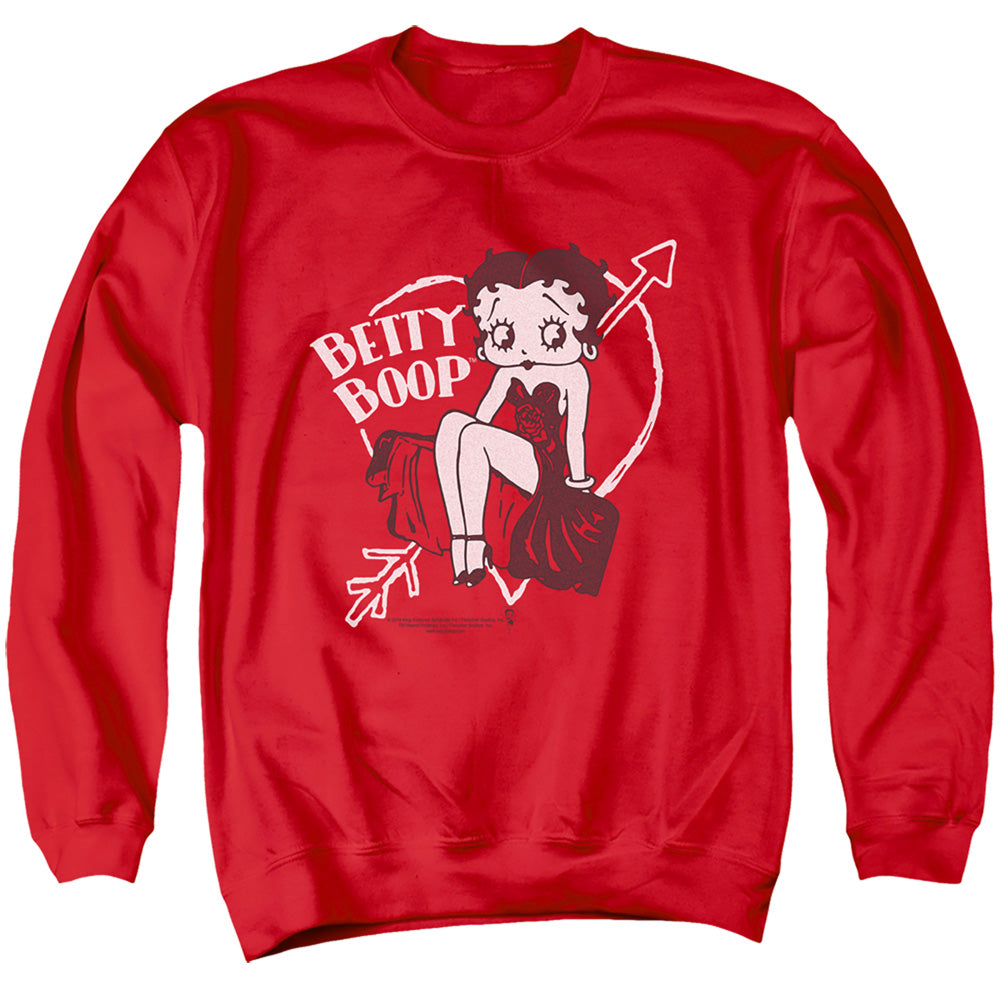 Betty Boop Lover Girl Crewneck Sweatshirt