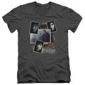 Harry Potter Trio Collage V-Neck T-Shirt