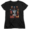Justice League Save The World Poster Womens T-Shirt