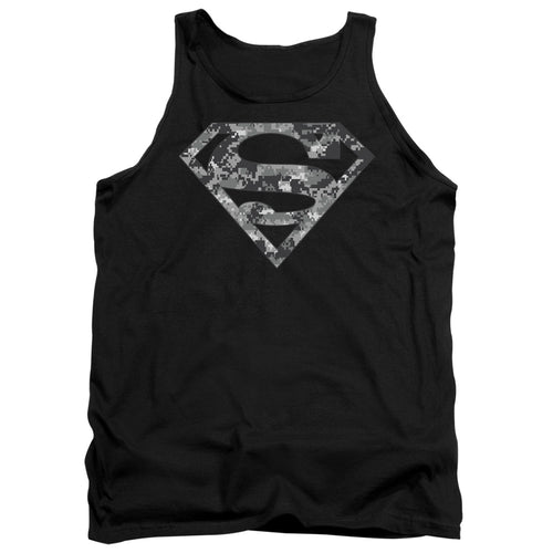 Superman Urban Camo Shield Tank Top