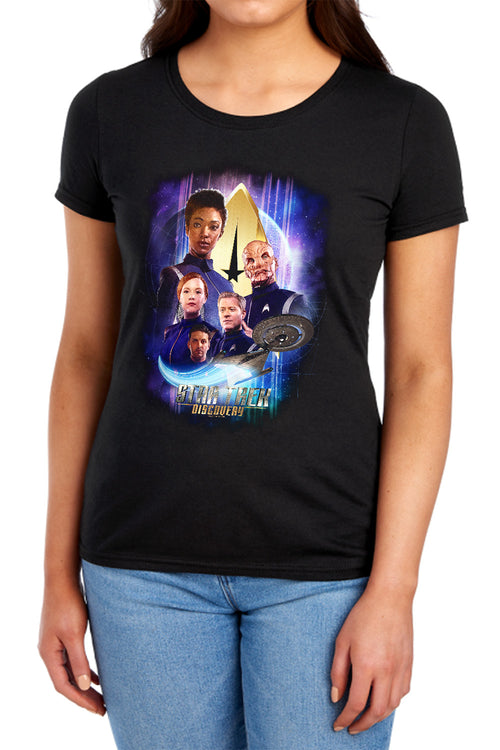 Star Trek Discovery's Finest Womens T-Shirt