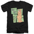 Ren and Stimpy No Sir I Don’t Like It V-Neck T-Shirt