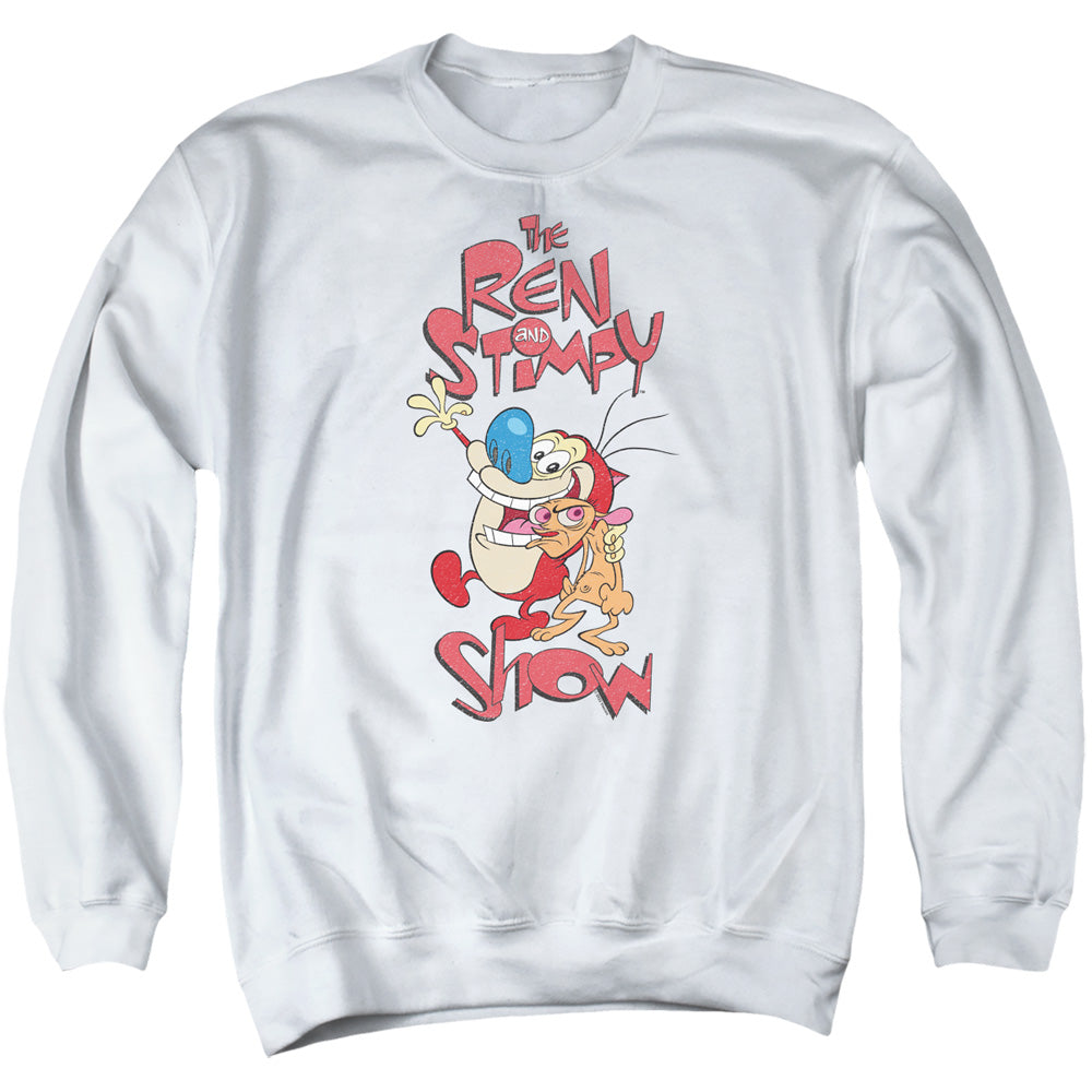 Ren and Stimpy Show Logo Crewneck Sweatshirt