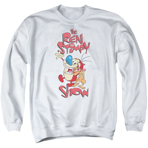 Ren and Stimpy Show Logo Crewneck Sweatshirt