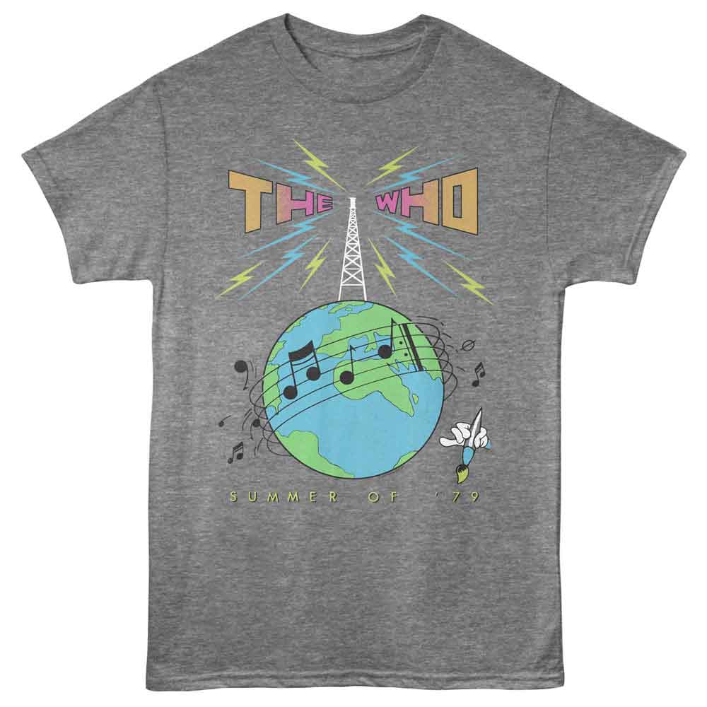 Summer of 79 The Who t-shirt in graphite heather