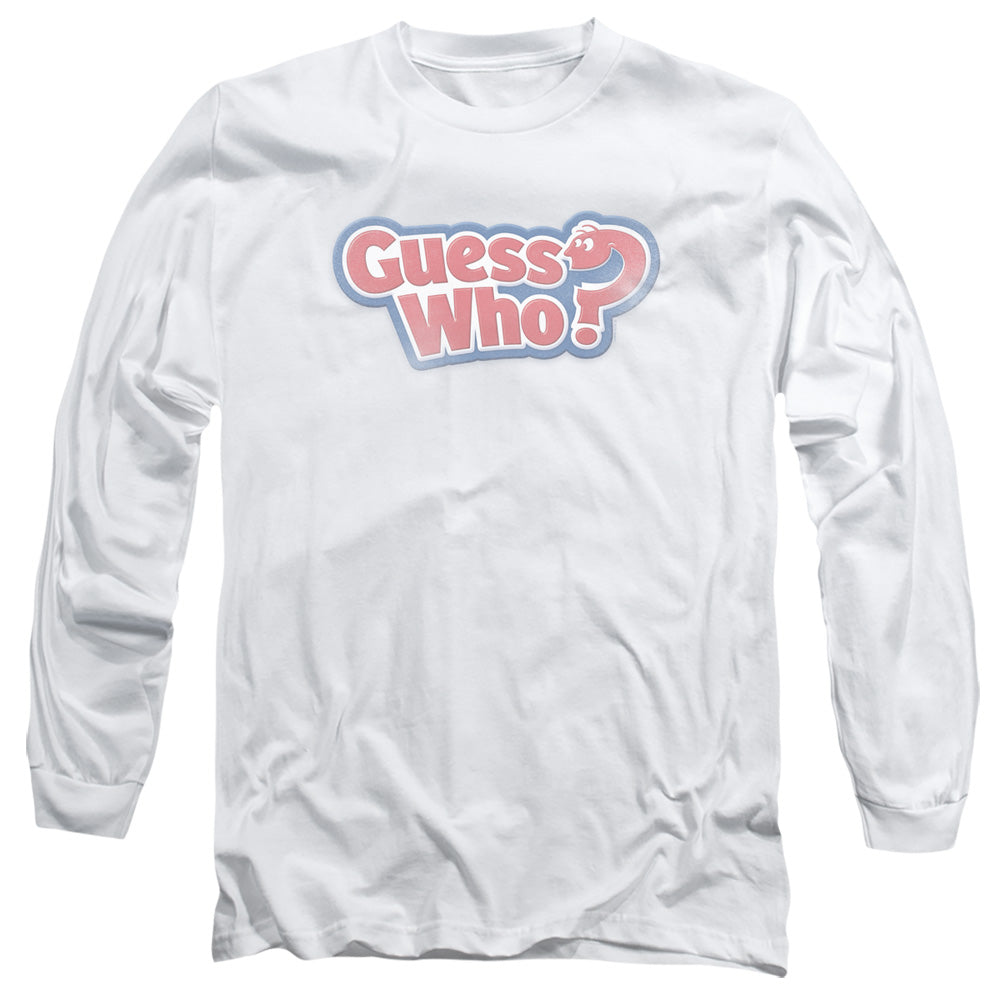 Guess Who Guess Who Distressed Logo Long Sleeve T-Shirt