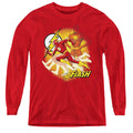 Justice League Lightning Fast Youth Long Sleeve T-Shirt