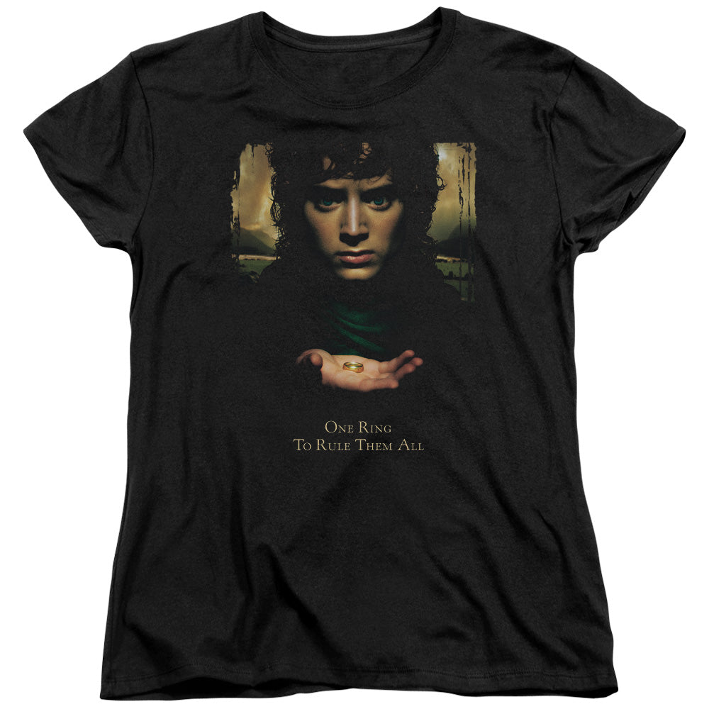 Lord of the Rings Frodo One Ring Womens T-Shirt