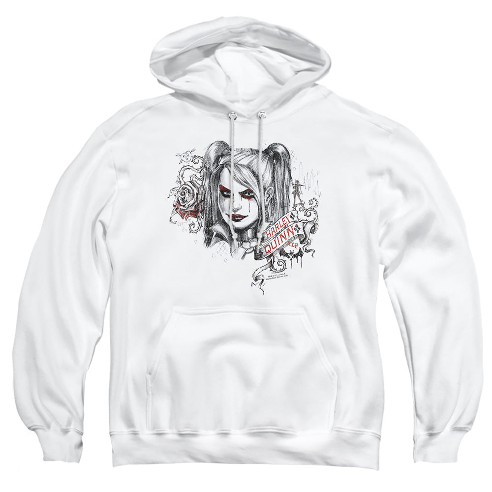 Batman Sketchy Girl Pullover Hoodie