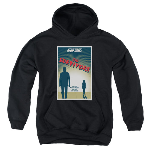 Star Trek The Survivors Black Youth Hoodie