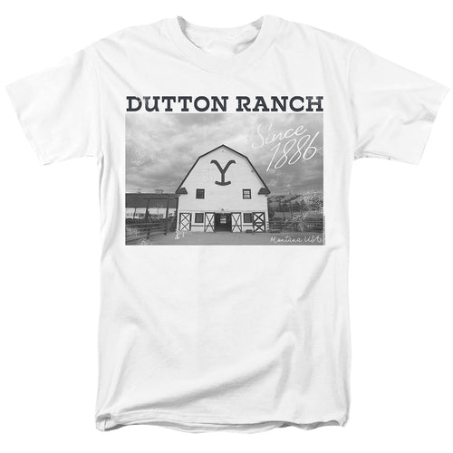 Yellowstone Dutton Ranch Barn Since 1886 T-Shirt