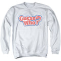 Guess Who Guess Who Distressed Logo Crewneck Sweatshirt