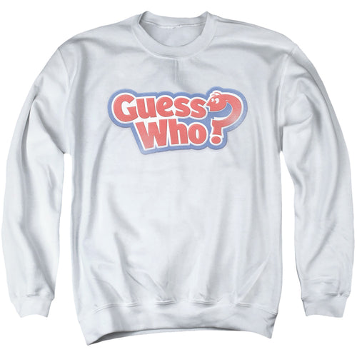 Guess Who Guess Who Distressed Logo Crewneck Sweatshirt