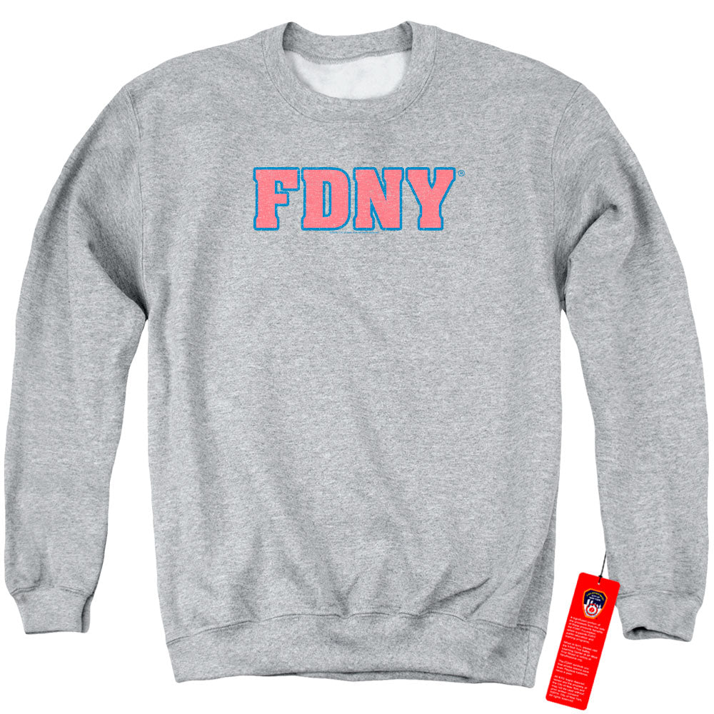 New York City Fdny Athletic Heather Crewneck Sweatshirt