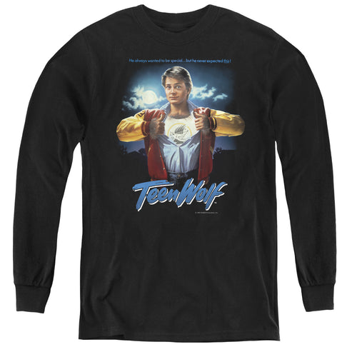 Teen Wolf Poster Youth Long Sleeve T-Shirt