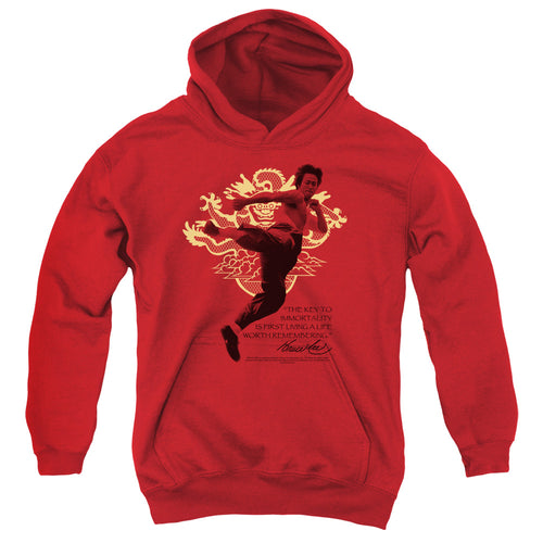 Bruce Lee Immortal Dragon Youth Hoodie