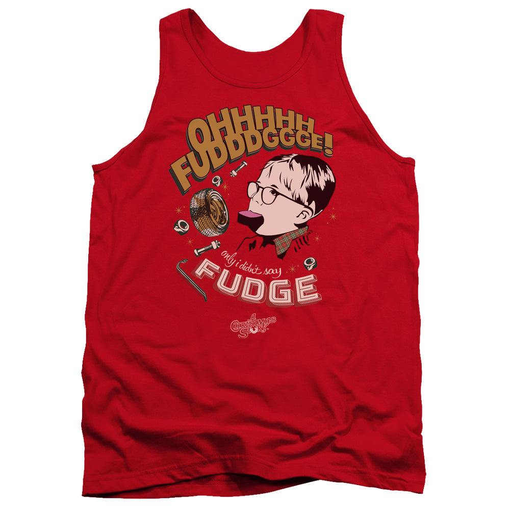 A Christmas Story Fudge Tank Top