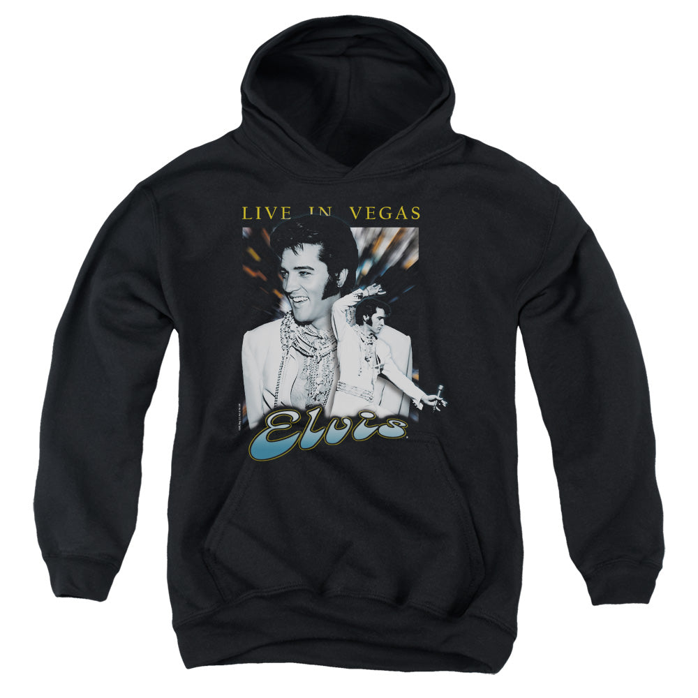 Elvis Presley Live In Vegas Youth Hoodie