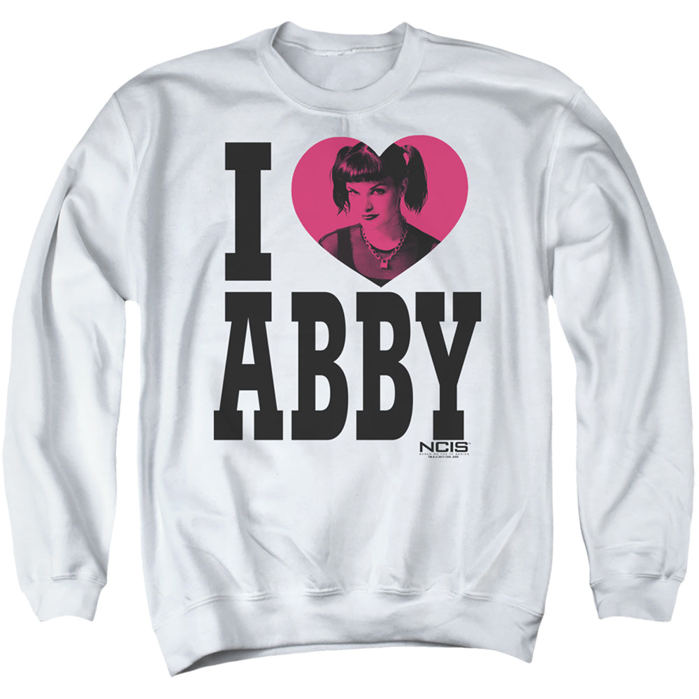 NCIS I Heart Abby Crewneck Sweatshirt