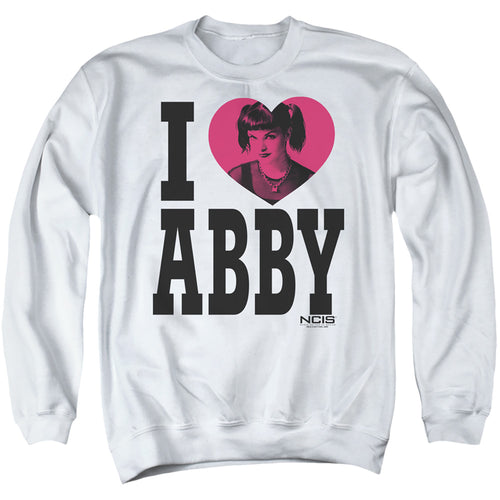 NCIS I Heart Abby Crewneck Sweatshirt