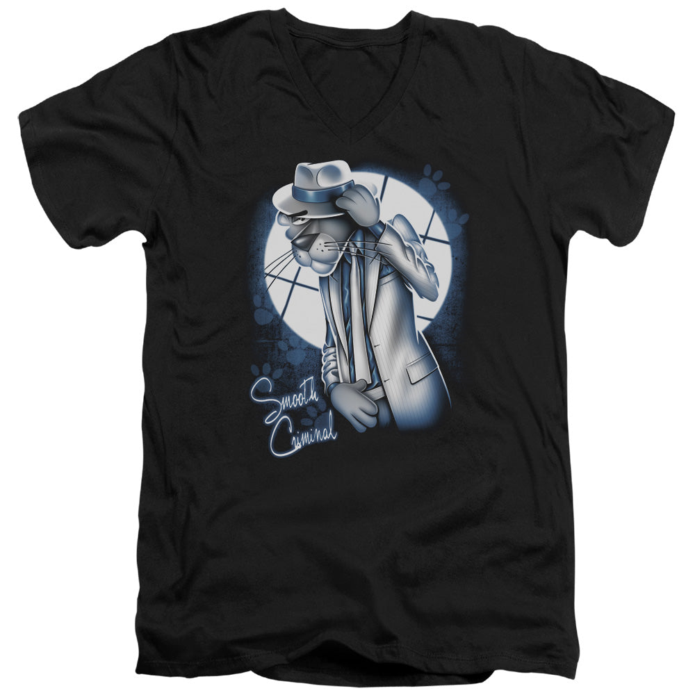 Pink Panther Smooth Criminal V-Neck T-Shirt
