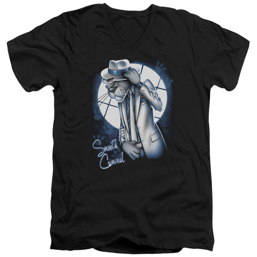 Pink Panther Smooth Criminal V-Neck T-Shirt