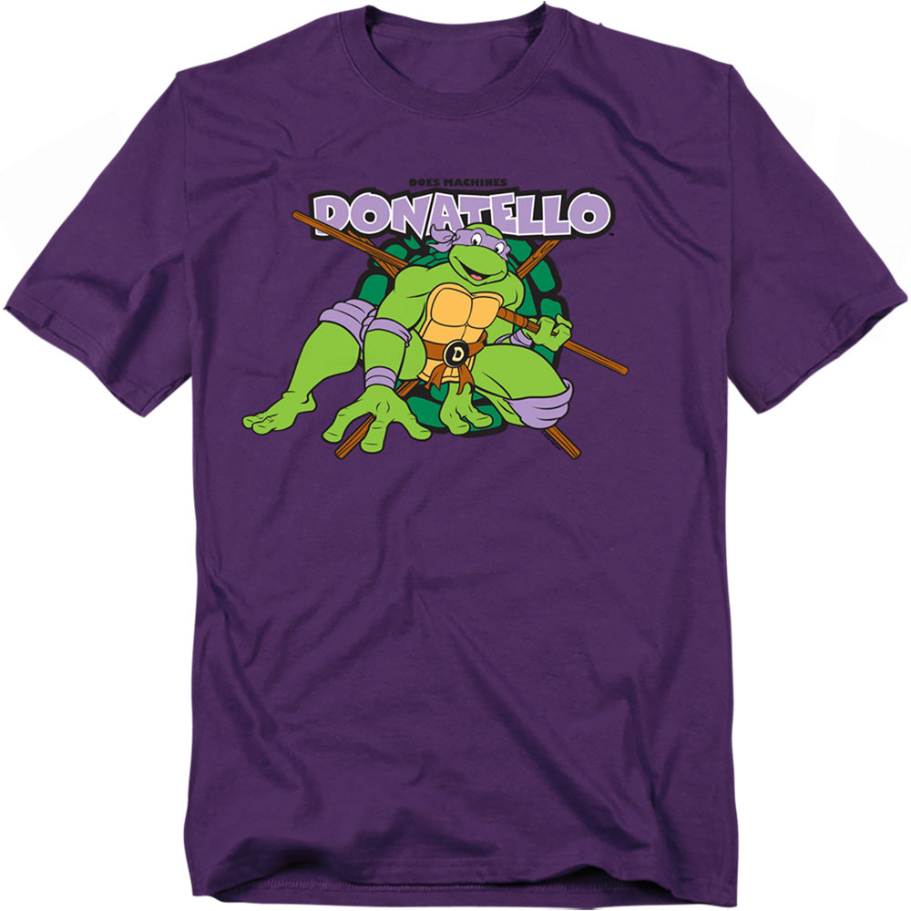 Teenage Mutant Ninja Turtles Donatello Does Machines Light Blue T-Shirt