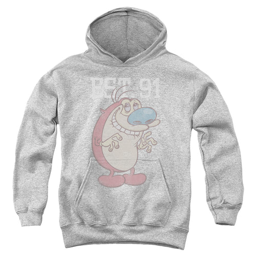 Ren and Stimpy Stimpy Est. 91 Youth Hoodie