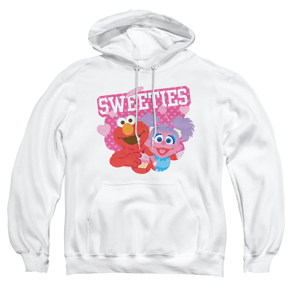 Sesame Street Valentine's Day Sweeties Elmo and Abby Pink Pullover Hoodie