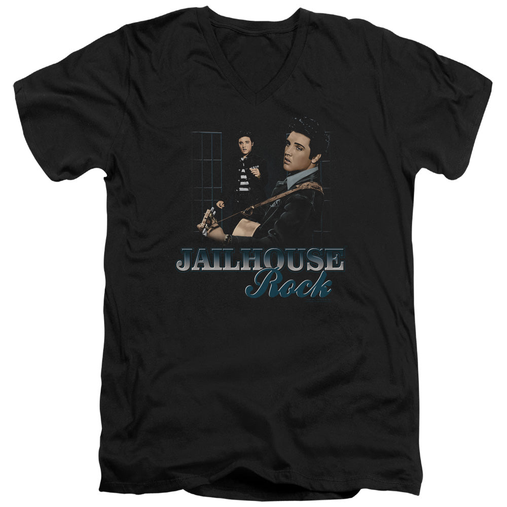 Elvis Presley Jailhouse Rock V-Neck T-Shirt