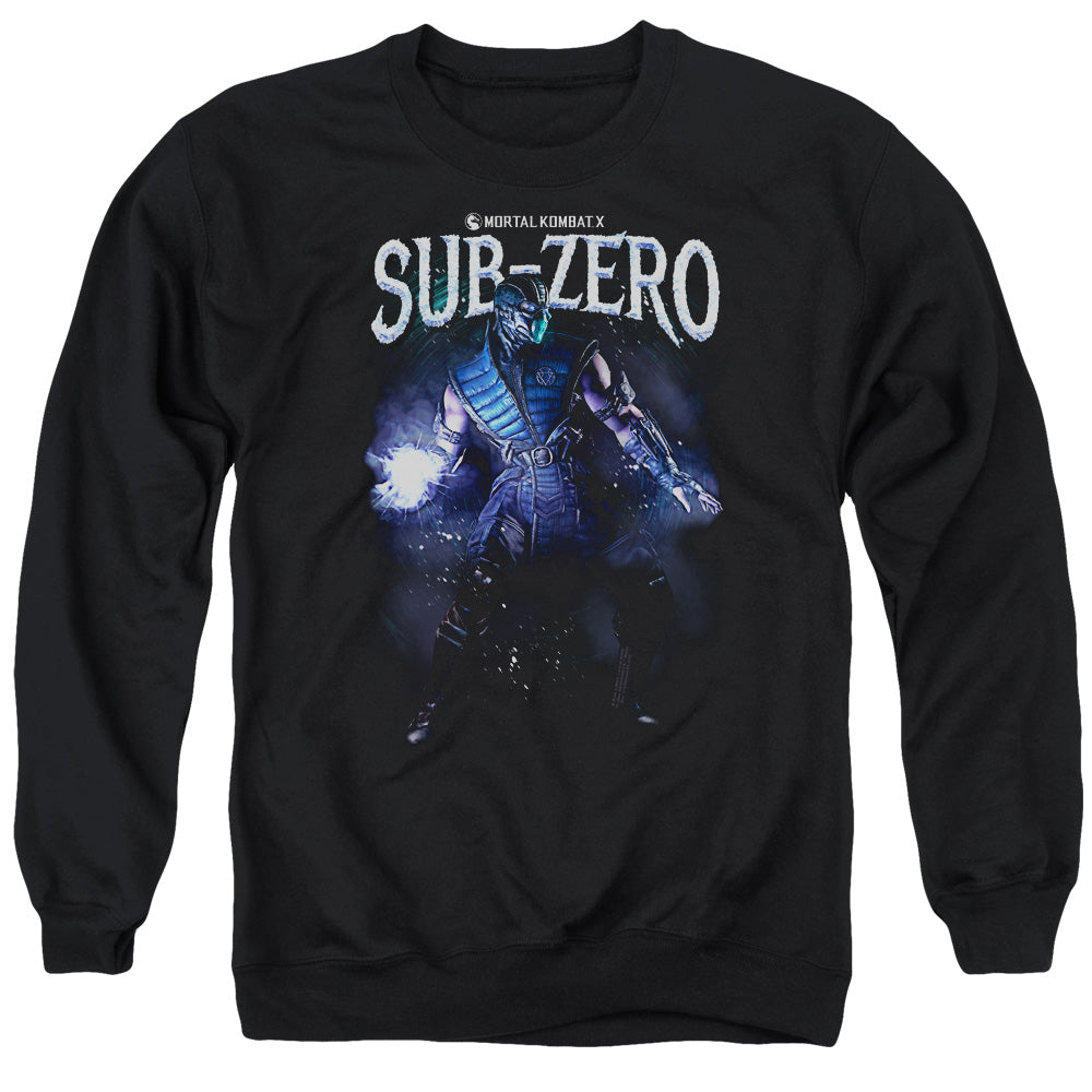 Mortal Kombat 9 Sub-zero Black Crewneck Sweatshirt