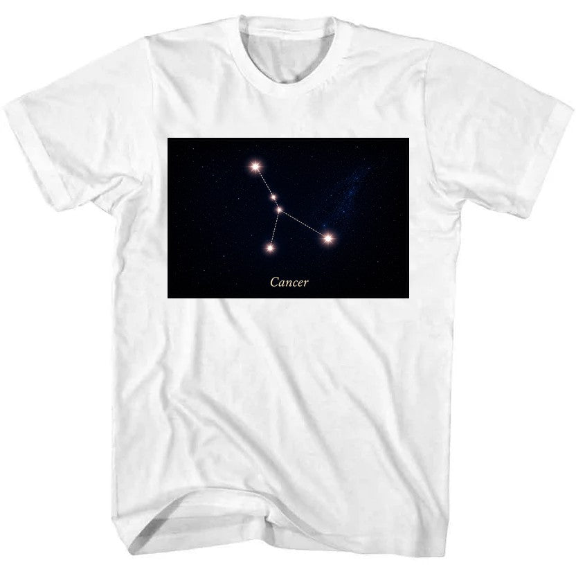 Cancer Stars White
