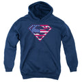 Superman U S Shield Youth Hoodie