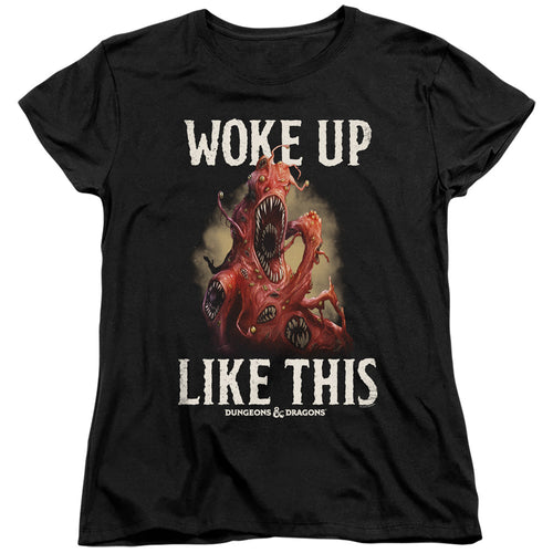 Dungeons & Dragons Woke Like This Womens T-Shirt