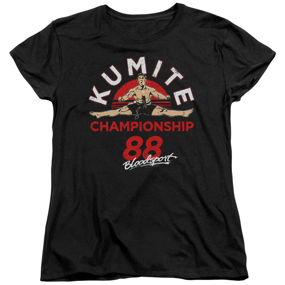 Bloodsport Championship 88 Womens T-Shirt