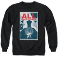Star Trek All Good Things Black Crewneck Sweatshirt