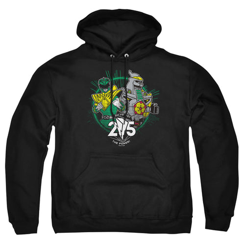 Mighty Morphin Power Rangers Green 25 Pullover Hoodie