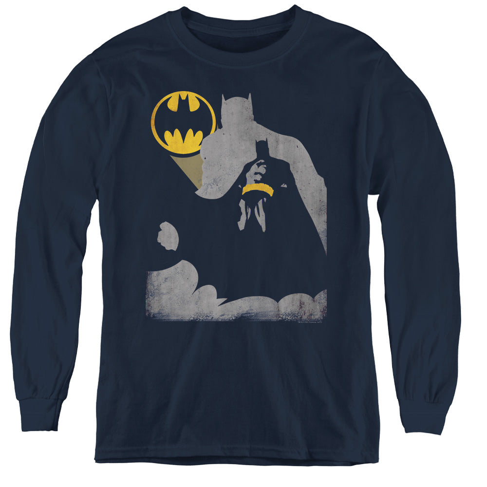 Batman Bat Knockout Youth Long Sleeve T-Shirt