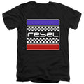 Honda Rebel Checkers V-Neck T-Shirt