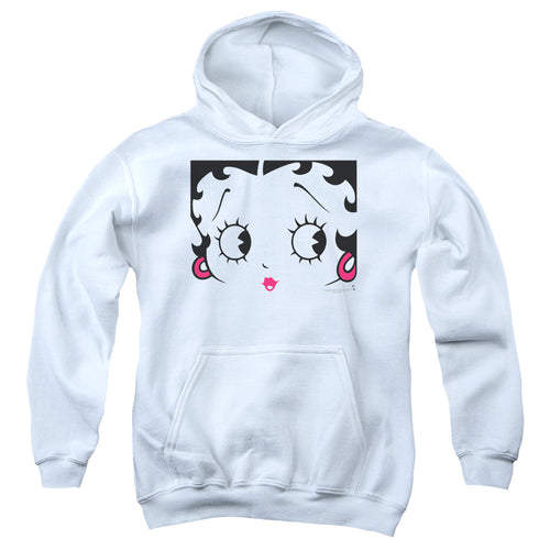 Betty Boop Close Up Youth Hoodie