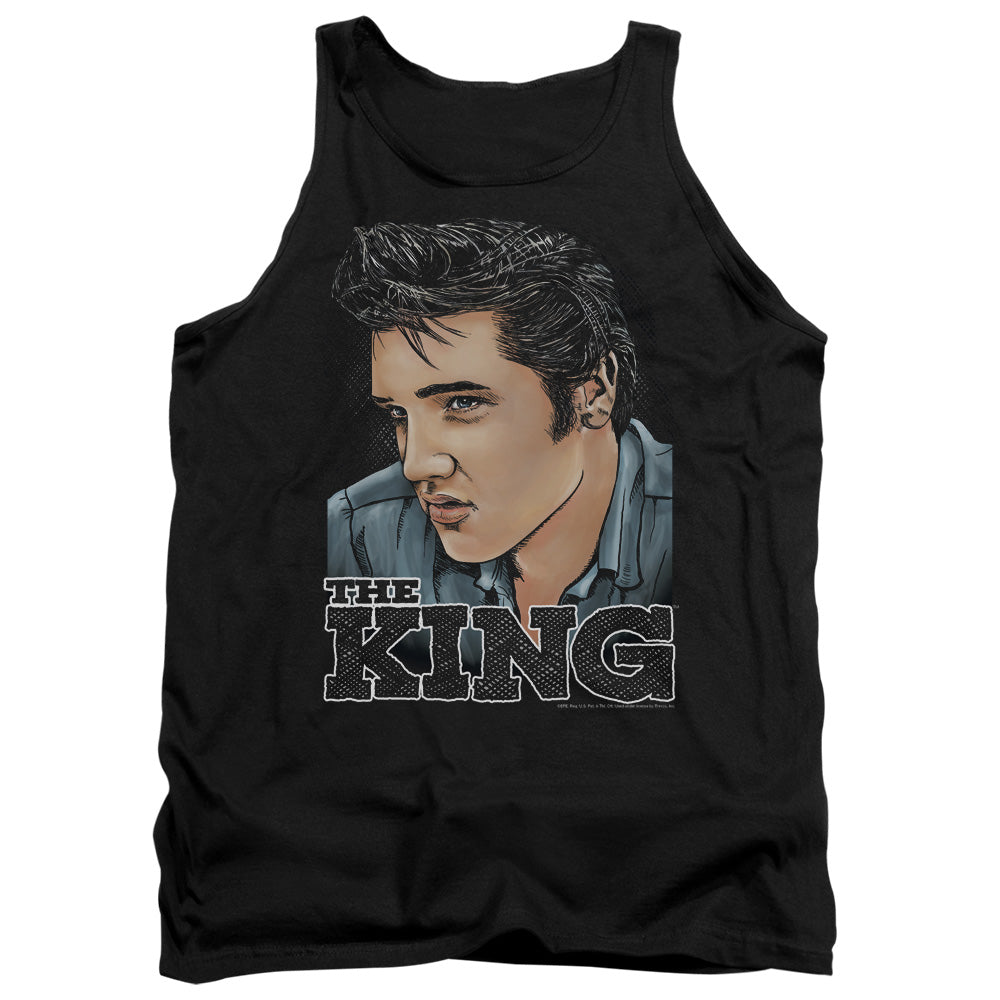 Elvis Presley Graphic King Tank Top