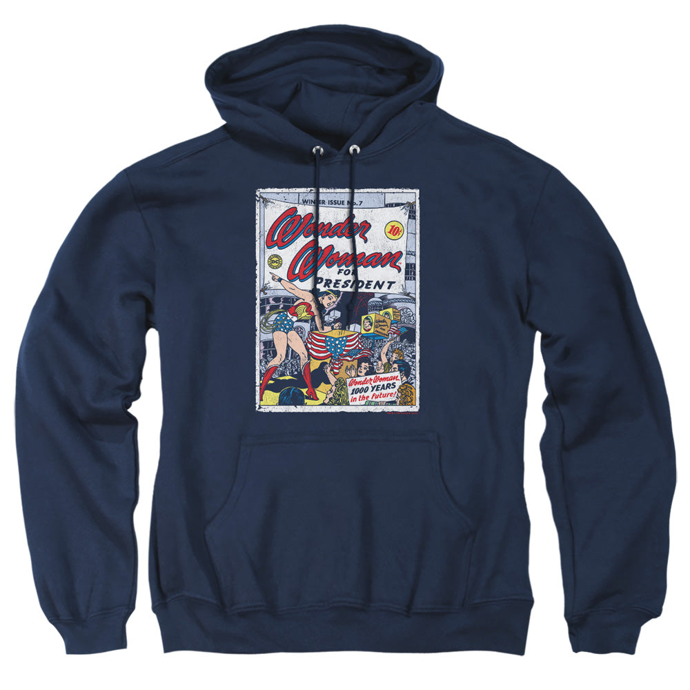 Wonder Woman Ww For President Pullover Hoodie