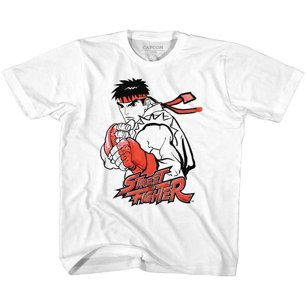 Street Fighter Ryu Red Youth/Toddler T-Shirt
