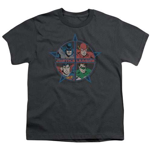 Justice League Four Heroes Youth/Toddler T-Shirt