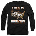 Ford Go Further Orange Camo Long Sleeve T-Shirt