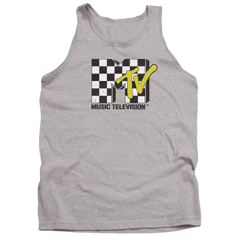 MTV Checker Board Logo Tank Top