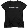 Queer as Folk Logo Womens T-Shirt