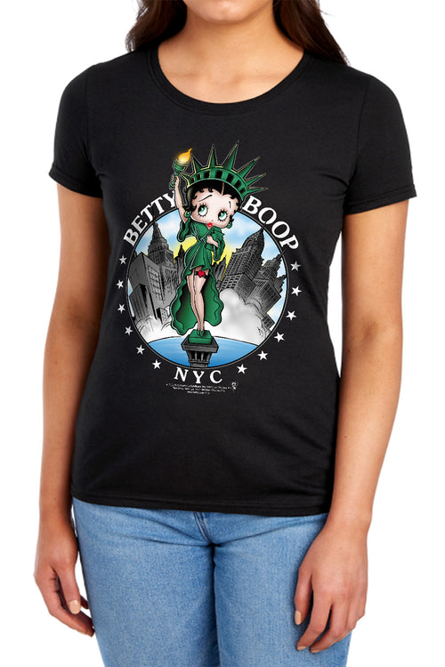 Betty Boop NYC Womens T-Shirt